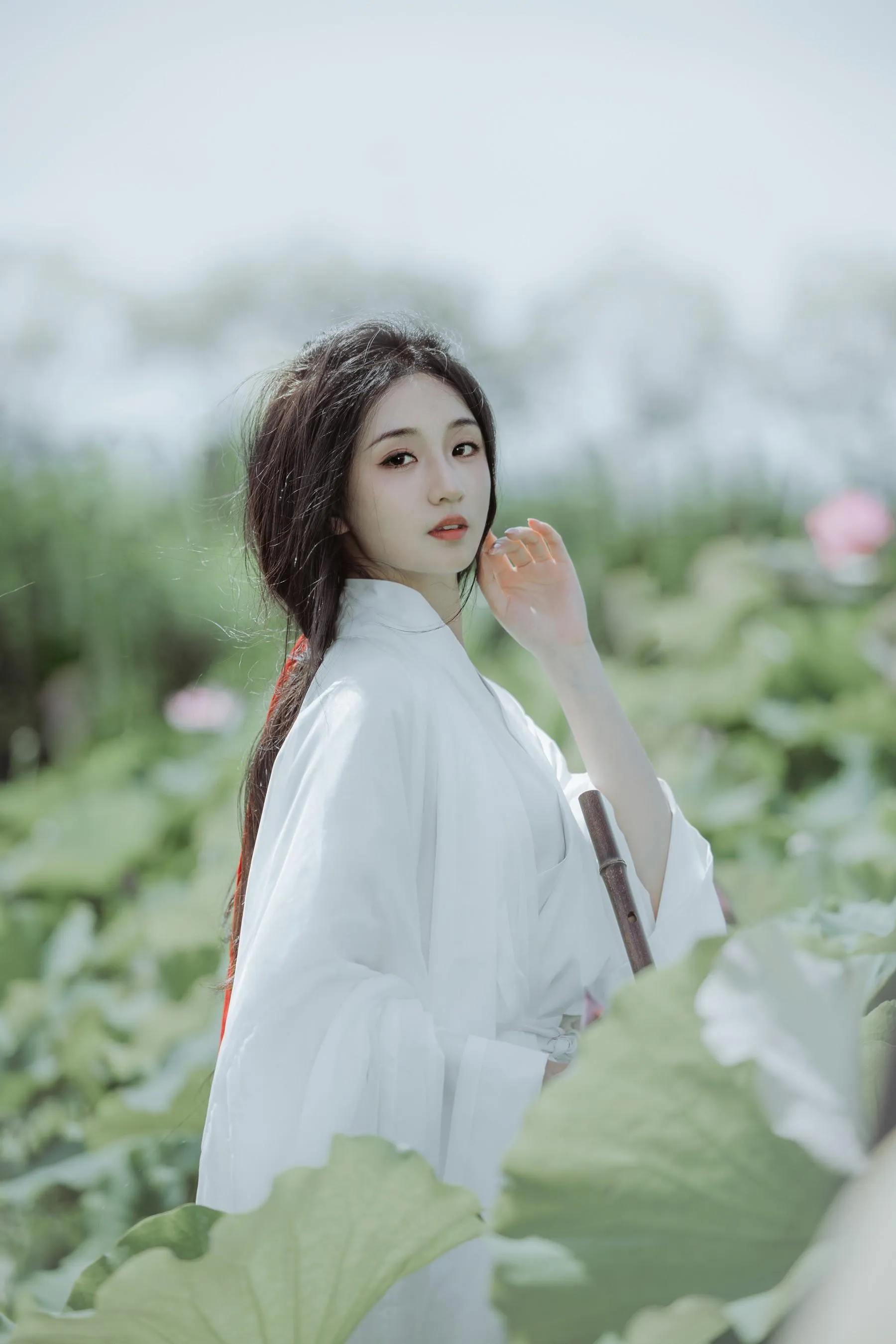 [YITUYU艺图语]2022.08.06 荷花 柒苡安 [23P]插图6